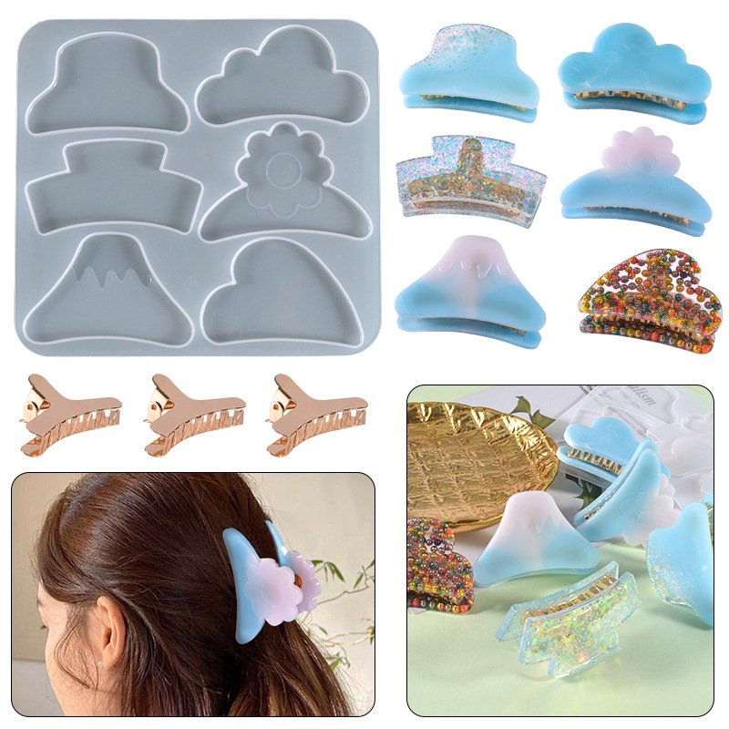 The Ultimate Guide to Creating Custom Resin Hair Clips: OCHCHO’s Shark Clip Inlay Silicone Mold Collection