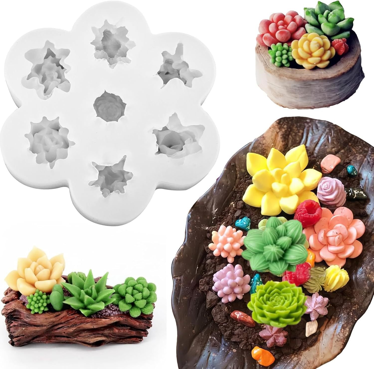 From Wax to Resin: Why the 7-Cavity Succulent Silicone Mold Is the Ultimate Multi-Tool for Modern Makers