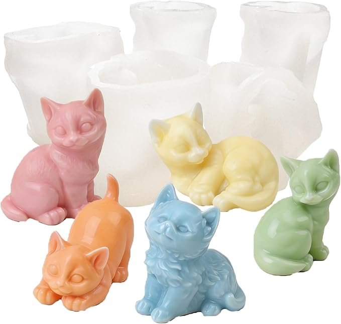 The Purr-fect Mold: Why These 3D Cat Silicone Molds Will Steal Your Heart and Spark Your Creativity